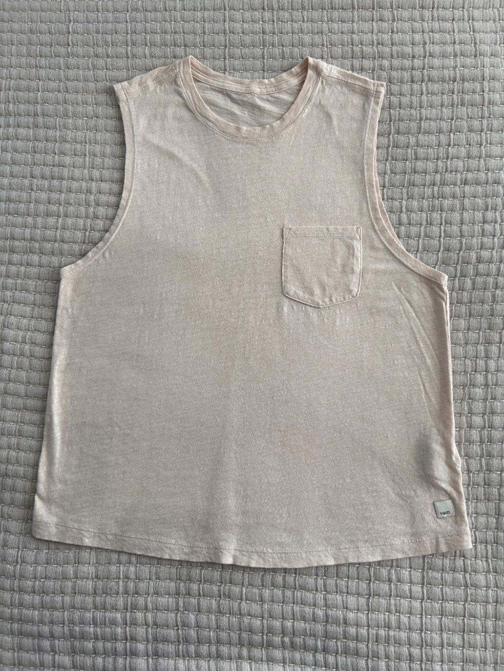 VUORI Sunset Tank Pima Cotton Dune(Sand) Tan - Size Small - Picture 6 of 6